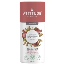 Přírodní tuhý deodorant ATTITUDE Super leaves - granátové jablko a zelený čaj 85 g