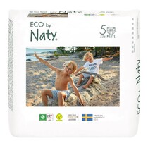 Natahovací plenkové kalhotky Eco by Naty Junior 12-18 kg (20 ks)