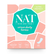 Slipové vložky NAT nice & true - secure daily (60 ks)