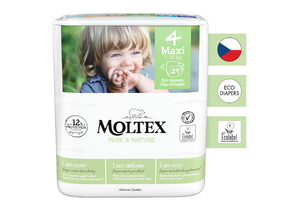 Oblíbené eko plenky Moltex Pure & Nature hlásí novinky!