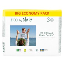Plenky ECO by Naty Midi 4 - 9 kg - BIG ECONOMY PACK (6 x 30 ks)